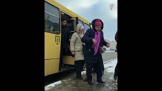 A freezing street dog stopped the bus shorts [upl. by Eelyac]