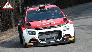 Test Pre Rallye MonteCarlo 2024  Nikolay Gryazin  Yohan Rossel  DG Sport Passats de canto [upl. by Ylrbmik723]