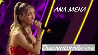 DUECENTOMILA ORE  ANA MENA  Sanremo 2022  Video Santi Panichi [upl. by Lynden]