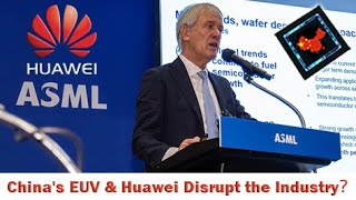 ASML said that Chinese lithography machines disrupt the industrial balance especially Huawei chips [upl. by Reagan]