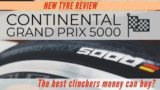 New 2019 Continental Grand Prix 5000 Clincher Road Tire Review  Best Clincher Tires [upl. by Madi634]