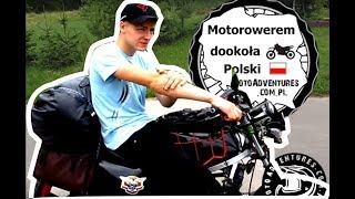 Motorowerem dookoła Polski  uczestnik Mateusz [upl. by Oam365]