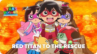 Ryans World The Movie  Red Titan to the Rescue Clip [upl. by Retnyw903]