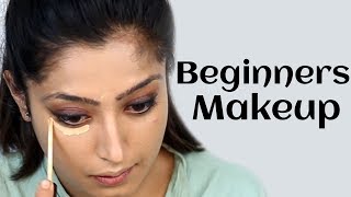 Step by Step Makeup Tutorial for Beginners  शुरुआत के लिए मेकअप ट्यूटोरियल [upl. by Galatea223]