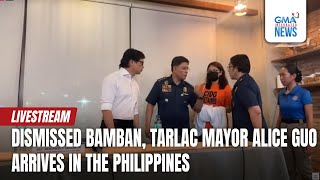 LIVE Dismissed Bamban Tarlac Mayor Alice Guo arrives in the Sept 6 2024  Replay [upl. by Sara-Ann]