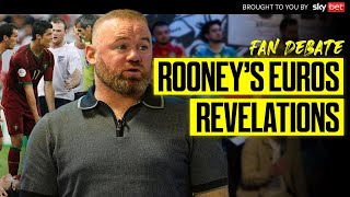 Rooney I Tried To Get Ronaldo Sent Off  Fan Debate Euros Special Part 3 [upl. by Doolittle]