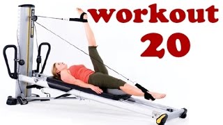 Pilates Workout for Total Trainer amp Reformer No20 by Ultimate Pilates Sydney [upl. by Litsyrk]