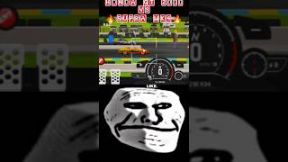 Honda GT S2000 Vs Supra Mk4 drag racing🎯 Apex race🗿 troll facetrending supra apexracer trollface [upl. by Ilehs411]