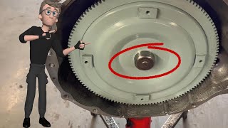 How to seat  install the Transmission Torque Converter on a Dodge 1500 with a A518  46RE [upl. by Kaine]