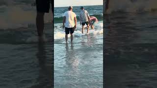 Man Catches Huge Hammerhead Shark While Fishing Then Returns it to Sea  1509660 [upl. by Beaudoin]