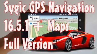 UPDATE  Sygic GPS Navigation 1651  Full Version 2017 [upl. by Sheri]