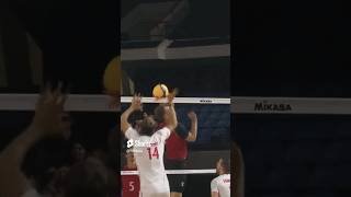 Smooth Like Butter👌💯 VNL volleyball voleibol germany vnl2023 [upl. by Yrrum]