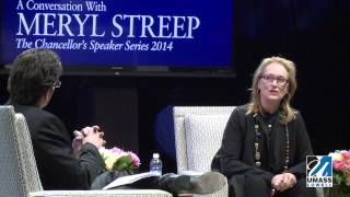 Meryl Streep quotKramer vs Kramerquot Behind The Scenes  UMass Lowell 105 [upl. by Helms664]