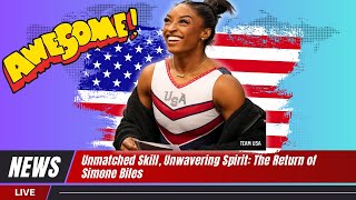 Simone Biles Spectacular Olympic Return Unmatched Skills and Resilience [upl. by Noremmac28]