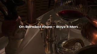 On Bended Knee  Boyz II Men female karaoke instrumental with lyrics by Roommate Project [upl. by Renita]