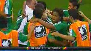 MEXICO vs CONGO  U20 World Cup 2007 [upl. by Nrobyalc]