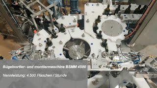 Bügelsortier und montiermaschine BSMM  4500 [upl. by Wolcott]