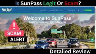 SunPass Review  Is SunPasscom Legit Or Scam [upl. by Schwarz]