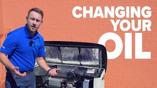 Changing Your GENERAC Generators Oil [upl. by Jannelle]