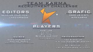 Team Karma Recruitment Challenge  300 Subscriber  Snipingteam [upl. by Jacquelyn]