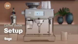 The Oracle™ Touch  A complete walkthrough and set up of your espresso machine  Sage Appliances EN [upl. by Carlynn]