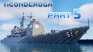 Minecraft Ticonderoga Cruiser Tutorial 55 [upl. by Annayehc]