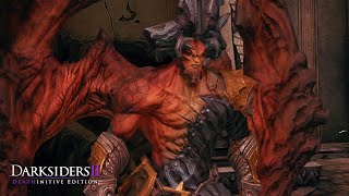 Samael  Darksiders II DE  Boss fight Deathinitive difficulty [upl. by Veno778]