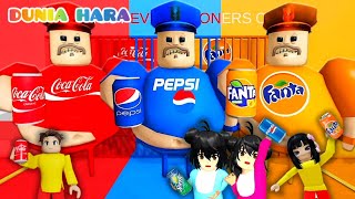 Yuta Mio Lari Dari Penjara Coca cola Pepsi Fanta 😱 Baby Hara Celine TomTom Minum Soda  Dunia Hara [upl. by Yeniar]