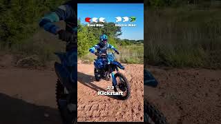 Electric dirt bike vs gas bike Who wins [upl. by Sonitnatsok13]