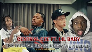 CENTRAL CEE FT LIL BABY  BAND4BAND MUSIC VIDEO REACTION [upl. by Atteyram609]