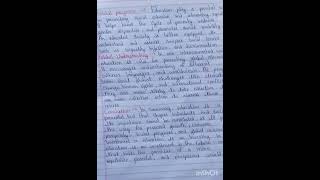 Importance of education essay writing ✍️shortvideo essaywriting handwriting educationalvideo [upl. by Massiw]