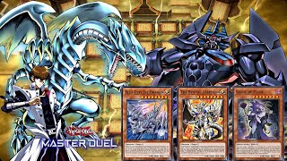 Best BlueEyes Deck OTK amp Obelisk The Tormentor  New Season 24  YUGIOH MASTER DUEL [upl. by Sirapal]