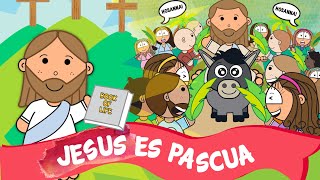 JESÚS ES PASCUA ✝️ Devocional para Niños  Historias de la Biblia [upl. by Rube]