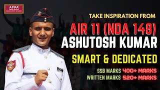 AIR 11 NDA 148 SSB Experience of AFPA Candidate Ashutosh Kumar  CDR NATARAJAN [upl. by Tletski]