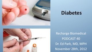 DiabetesDr Ed Parks PODCAST 40 [upl. by Annelg]