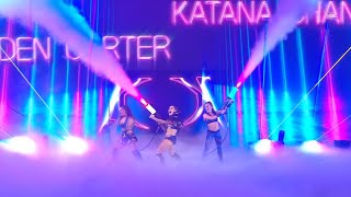 Kayden Carter Katana Chance amp Lyra Valkyria Entrance  WWE Monday Night Raw July 08 2024 [upl. by Dunning]