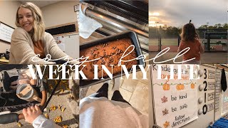 A COZY FALL WEEK IN MY LIFE  fall baking bumpdates a wholesome vlog [upl. by Ahsinid901]