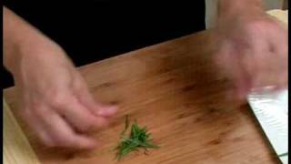 Cooking Tips  How to Chop Tarragon [upl. by Nohj]