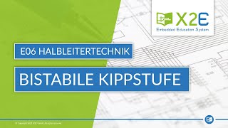 Bistabile Kippstufe  E06 Halbleitertechnik [upl. by Ennoirb]