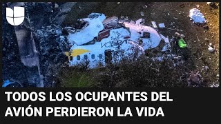 Tragedia aérea en Brasil detalles del desplome de un avión que cobró la vida de 61 personas [upl. by Assiruam418]