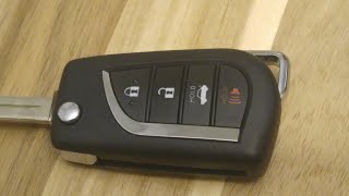 Toyota Camry Key Battery Change  How To Change Battery in 20182019 Toyota Camry Key Fob [upl. by Stavro437]