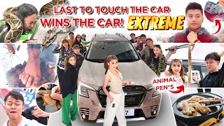 MOST EXTREME LAST TO TOUCH THE CAR WINS THE CAR [upl. by Ennadroj]