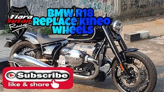 installation kineo wheels Bmw R18 [upl. by Eadahc471]