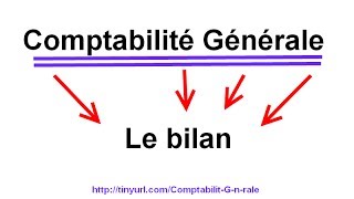 Explication Le bilan Comptabilité Générale [upl. by Lewin]