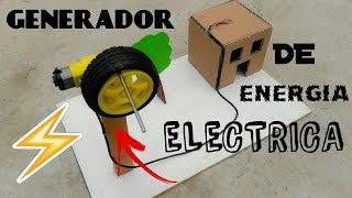 Cómo Hacer Un Generador Eléctrico Casero [upl. by Cheung]