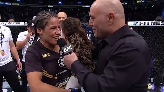 UFC 269 Julianna Peña Octagon Interview  New UFC Bantamweight Champion [upl. by Haet]