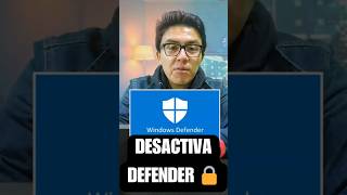 Cómo DESACTIVAR Windows Defender 🔒✨ WindowsDefender SeguridadInformática DesactivarDefender pc [upl. by Ojadnama654]