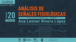 Curso Análisis de señales fisiológicas  20222  Clase 20 [upl. by Hunley]