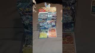 Stellar Crown Booster Box opening Pack 1 and 2 [upl. by Quenby]