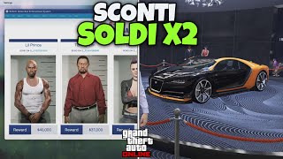 SCONTI E SOLDI TRIPLI SU GTA ONLINE AGGIORNAMENTO SETTIMANALE [upl. by Mountfort900]